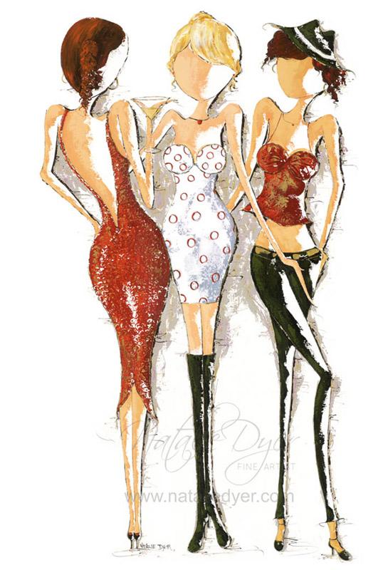 A Little Trendy, a limited edition fine art print by Natalie Dyer, French Connection series, Sunshine Coast Australia