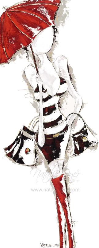 Little Red Boots, a limited edition fine art print by Natalie Dyer, French Connection series, Sunshine Coast Australia