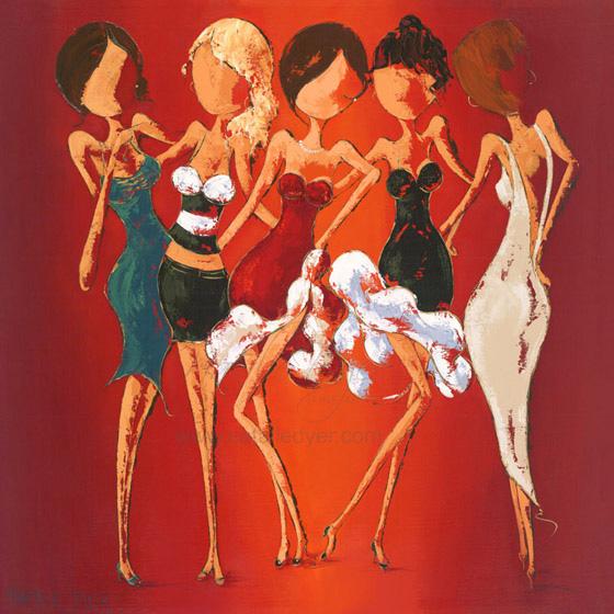 Showing a Little Leg, a limited edition fine art print by Natalie Dyer, French Connection series, Sunshine Coast Australia