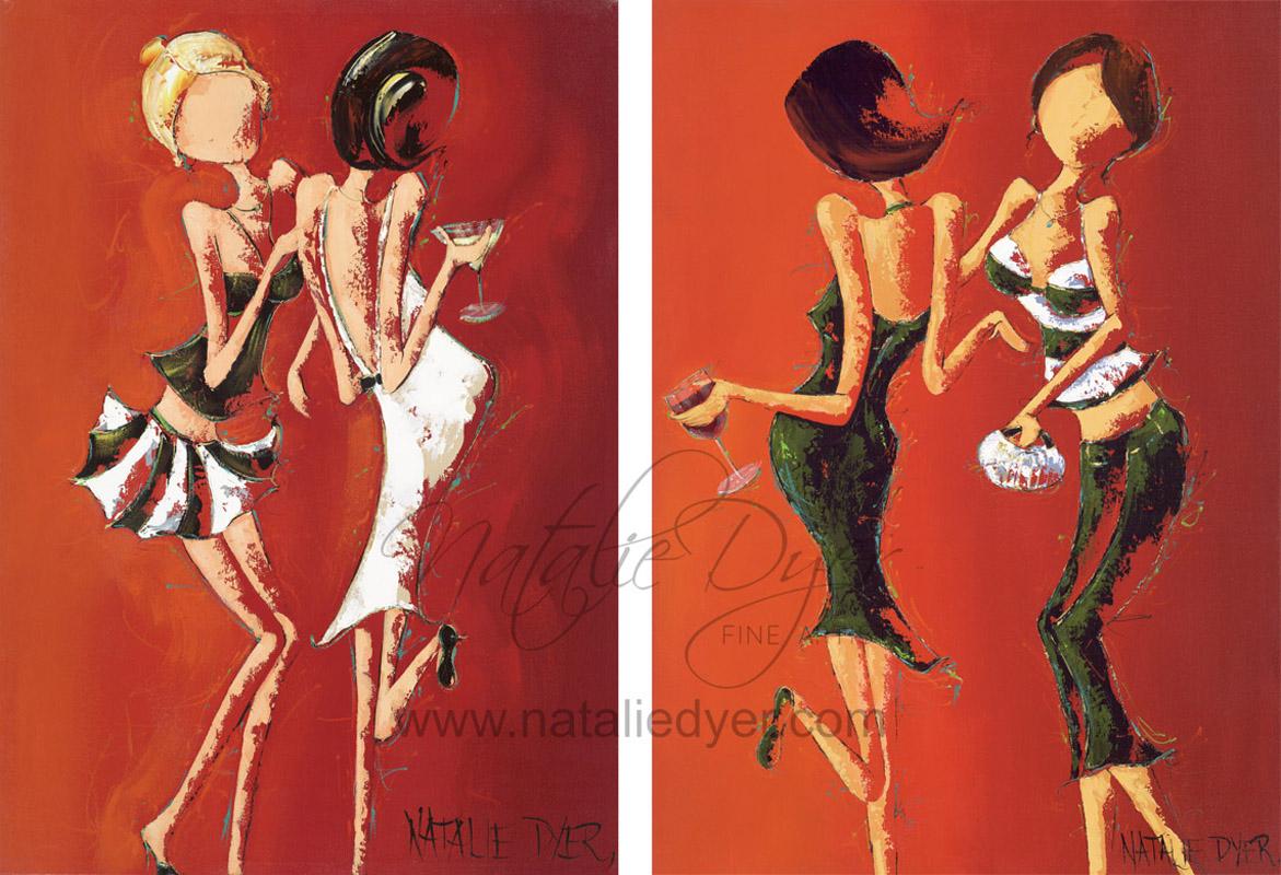 Too Much Fun, a limited edition fine art print by Natalie Dyer, French Connection series, Sunshine Coast Australia