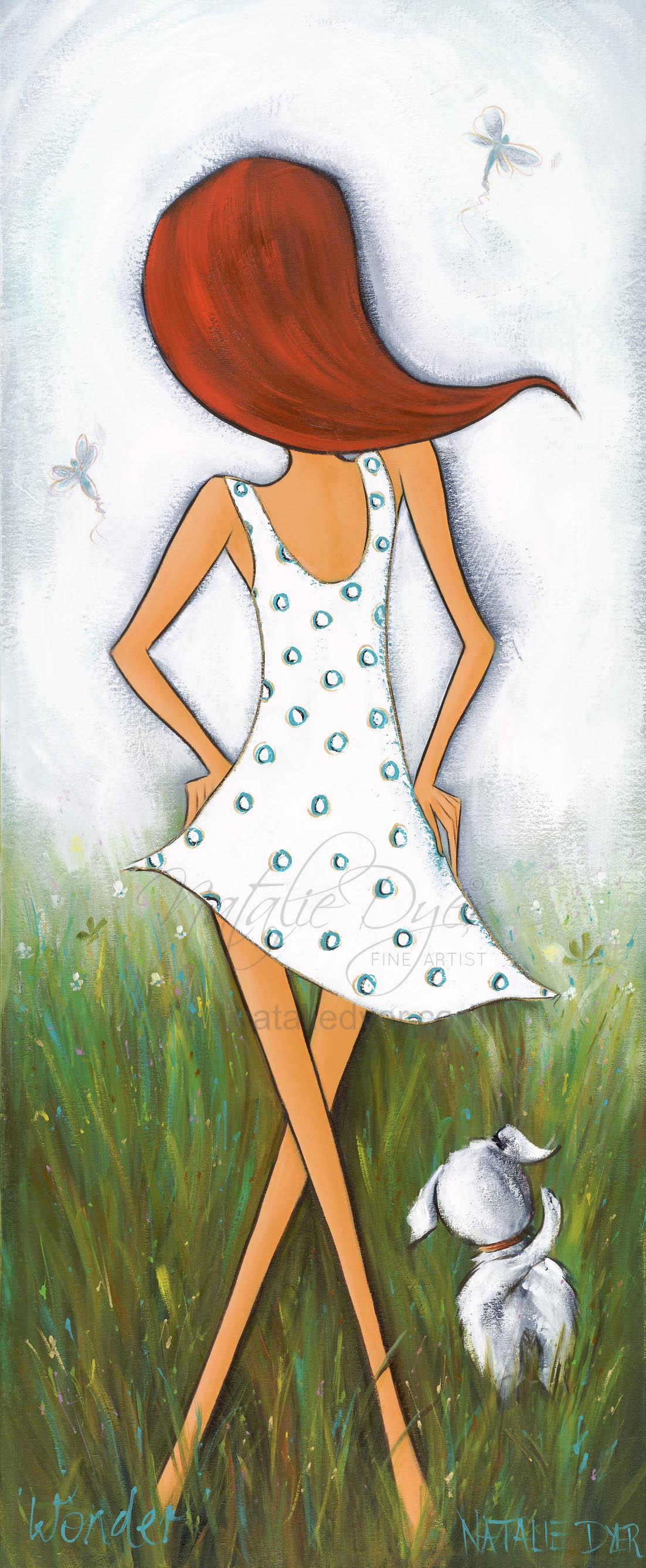 Wonder, a limited edition fine art print by Natalie Dyer, Whimsical series, Sunshine Coast Australia