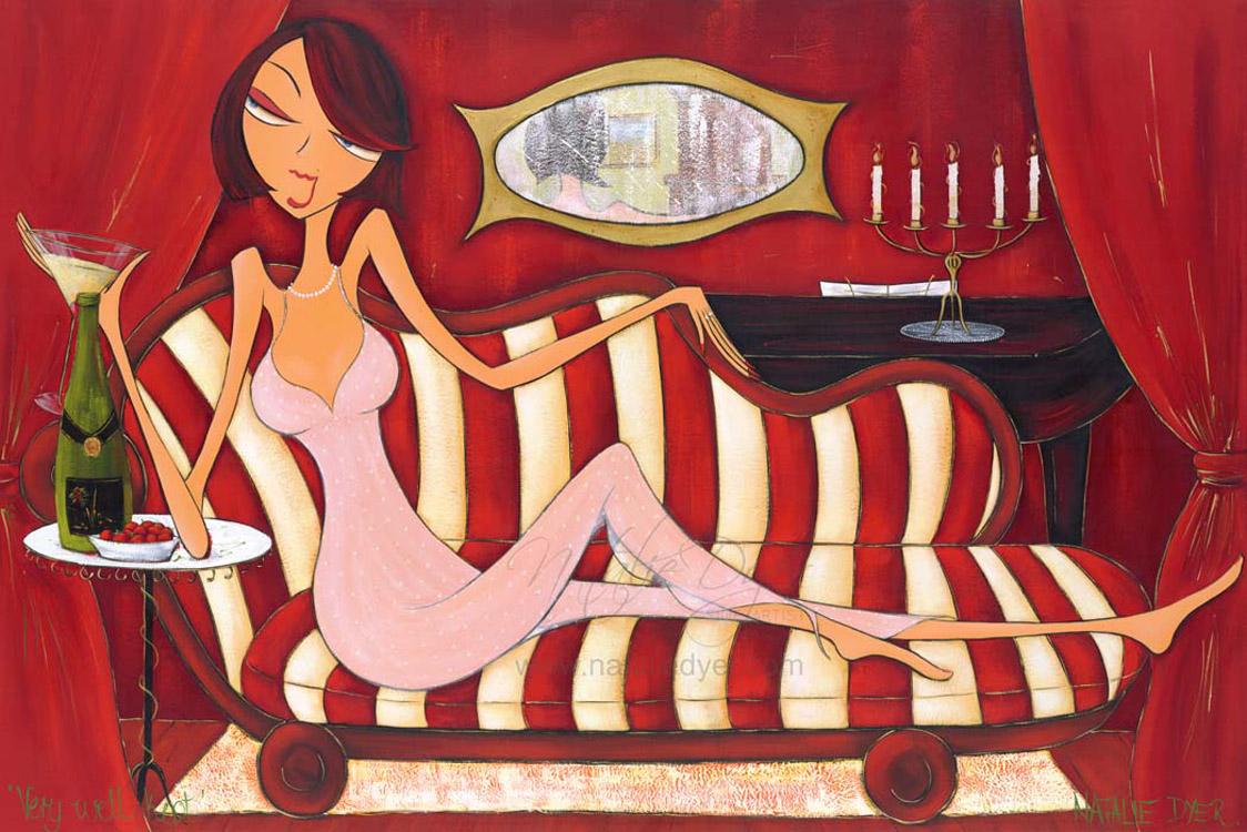 Very Well Kept, a limited edition fine art print by Natalie Dyer, Women with Attitude series, Sunshine Coast Australia