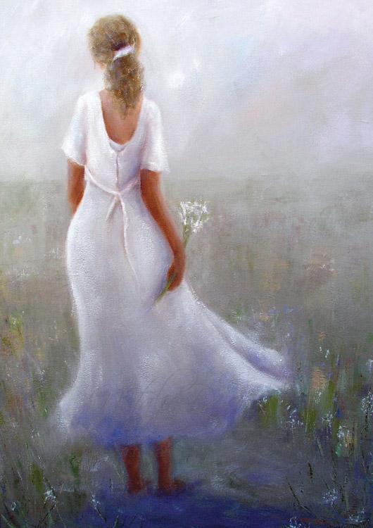 A Moment in Time, an open edition canvas print by Natalie Dyer, Figurative series, Sunshine Coast Australia