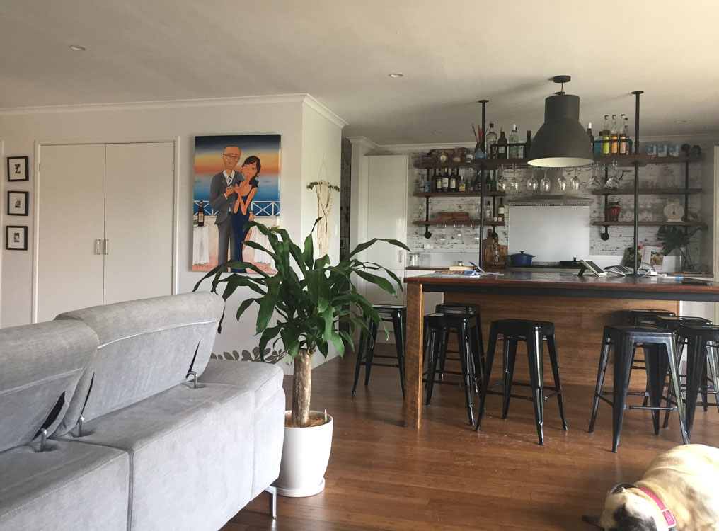 My Brown Eyed Girl in its new home
