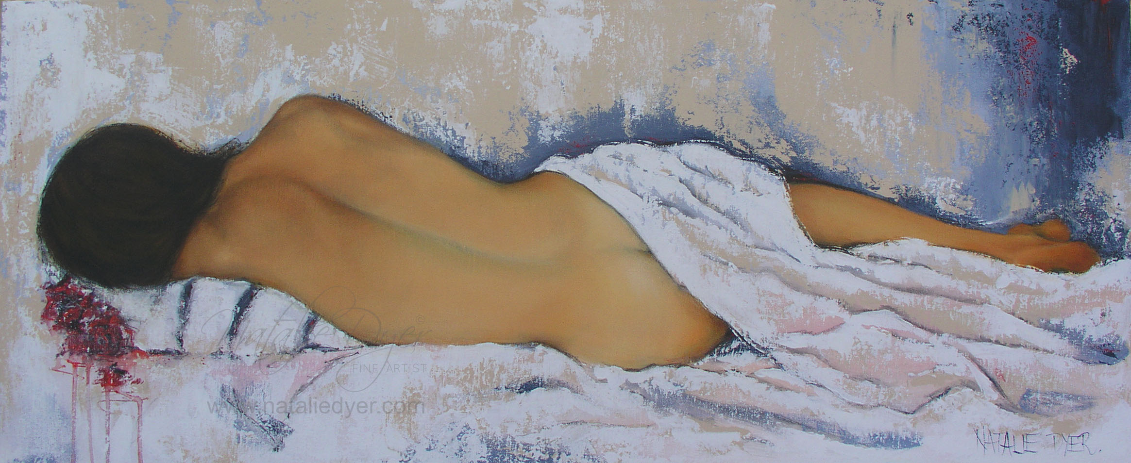 Afternoon Delight, an open edition canvas print by Natalie Dyer, Figurative series, Sunshine Coast Australia